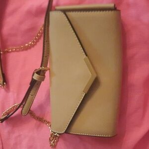 Urban ExpressionsHester Crossbody Bag in Nude/ Beige Color.